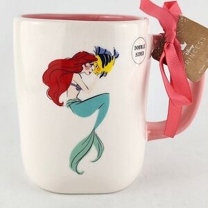 Little Mermaid Pink Interior Ceramic Mug